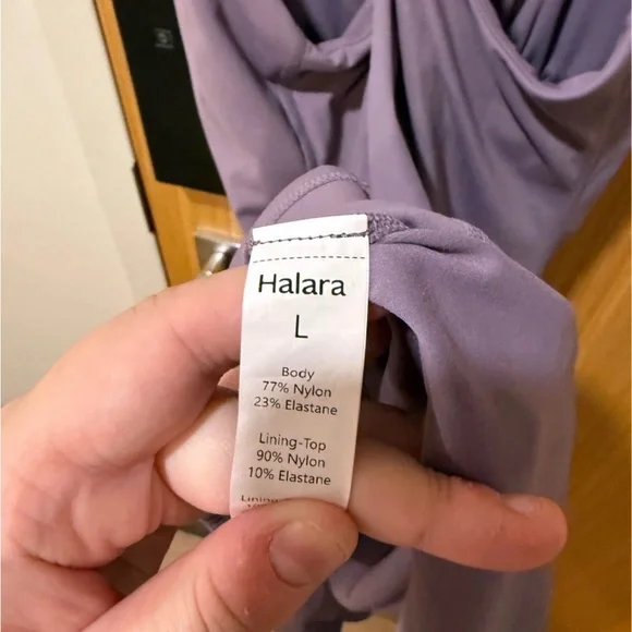 HALARA Lavender Dress with Spaghetti Straps - Picture 3 of 3